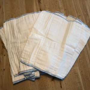 Osocozy Prefold Diapers (Infant), Lot of 12